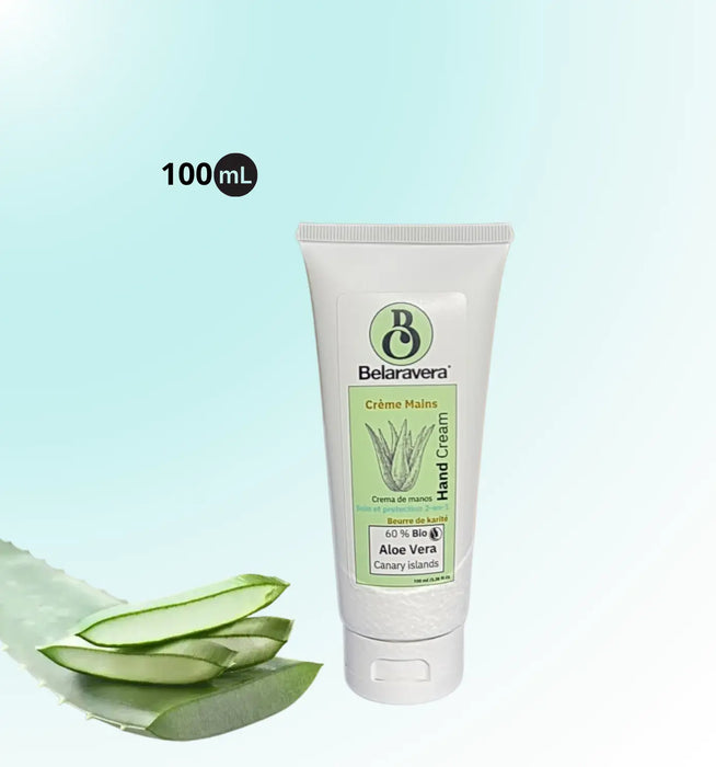 Crème pour les mains à l'aloe vera naturelle et écologique